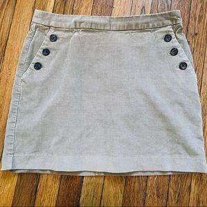 Corduroy Banana Republic Skirt